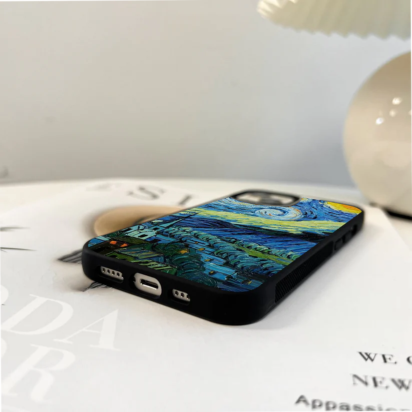 Van Gogh Art Glass Case