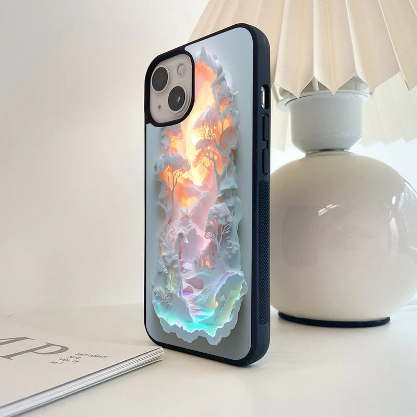 Glow Forest Portal Glass Case