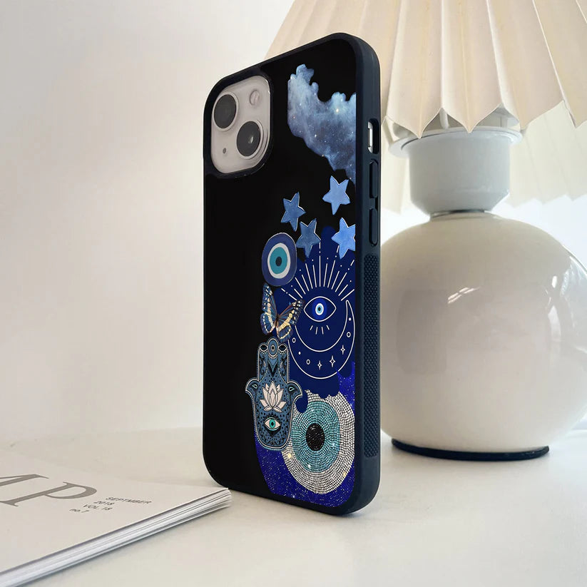 Galactic Charm Cluster Glass Case