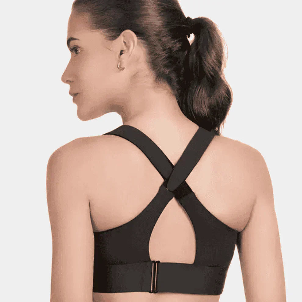 Pack Of-3 Fitness Cross Padded Sport Bra by Brahauz