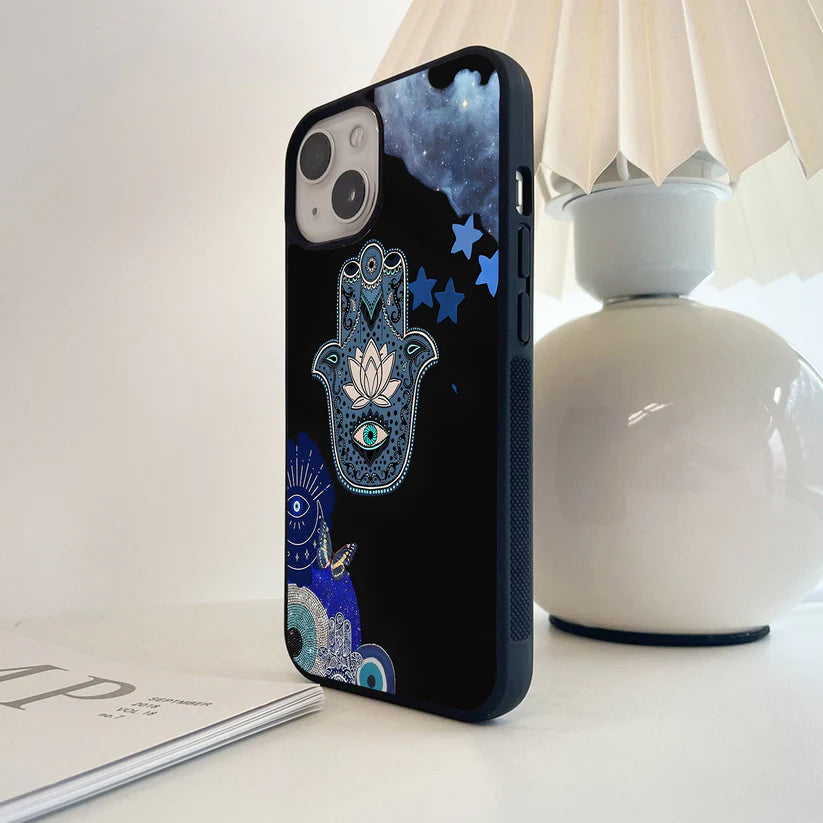 Mystic Hand Aura Glass Case