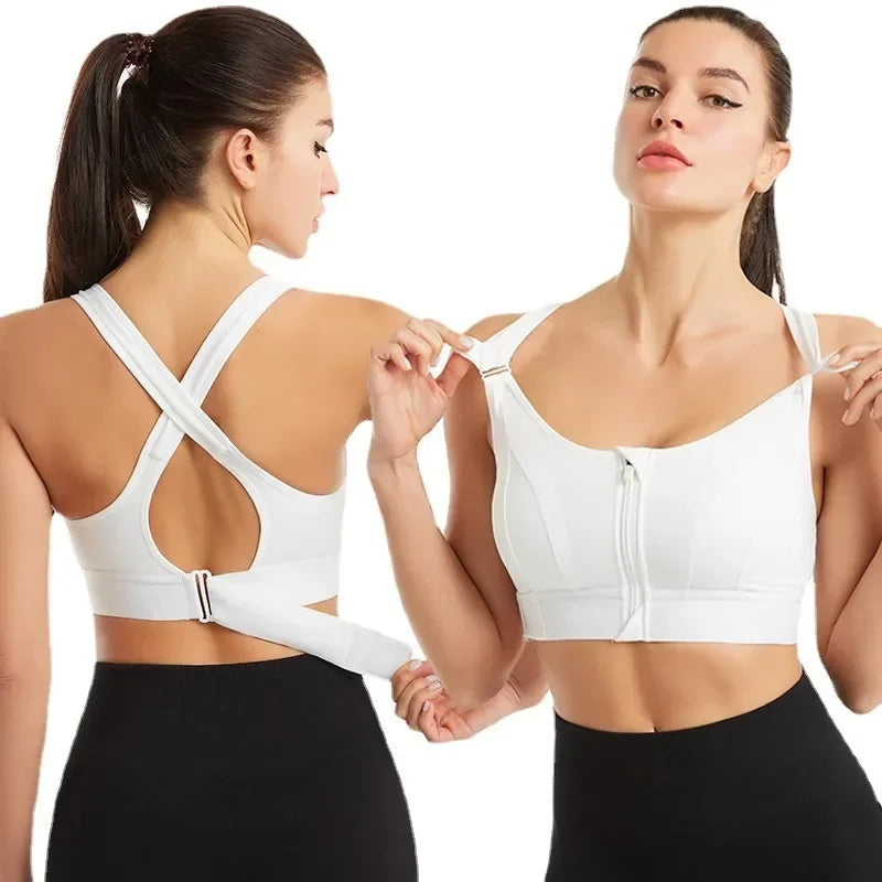Pack Of-3 Fitness Cross Padded Sport Bra by Brahauz